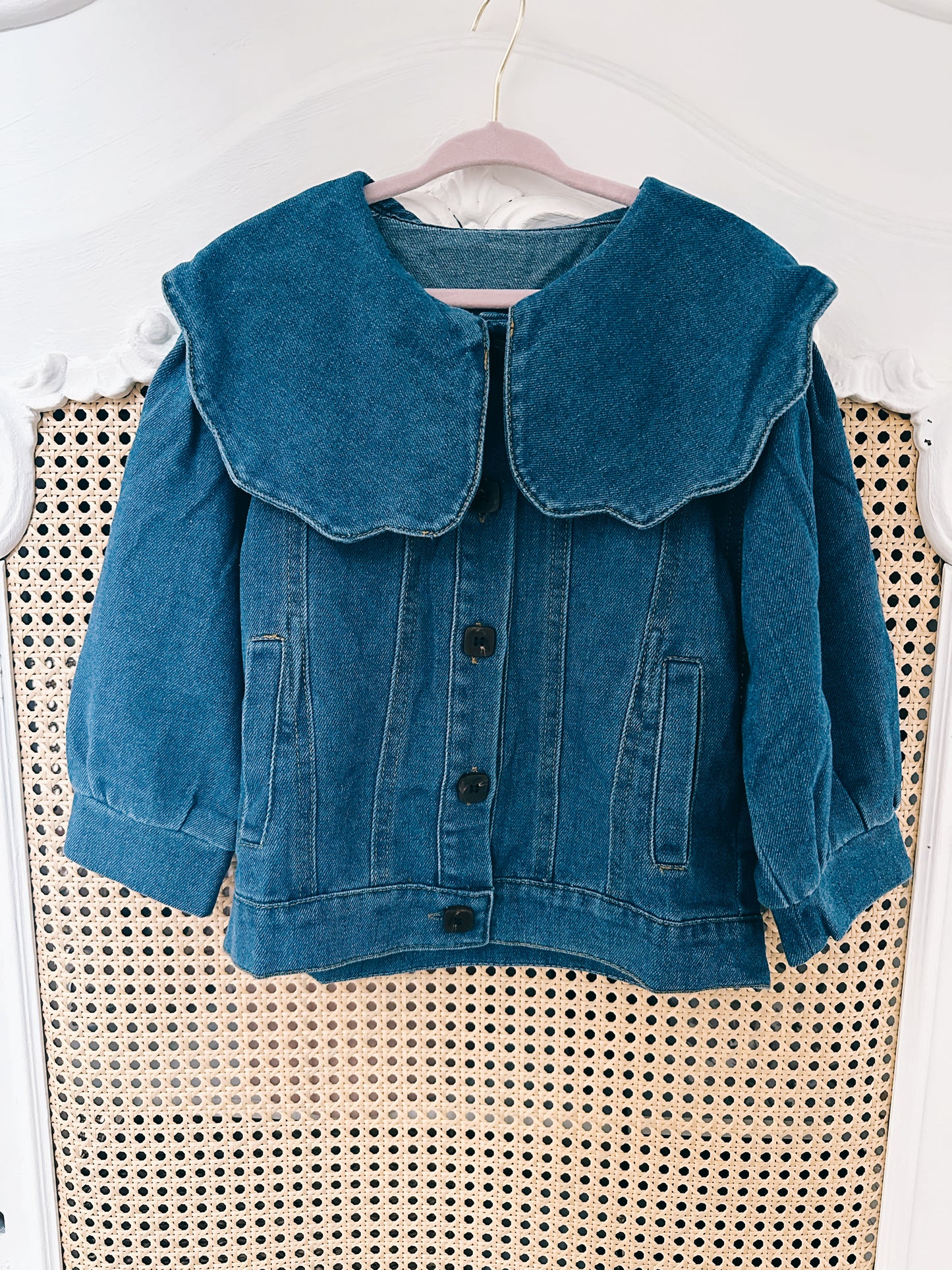 Coco Denim Collared Jacket