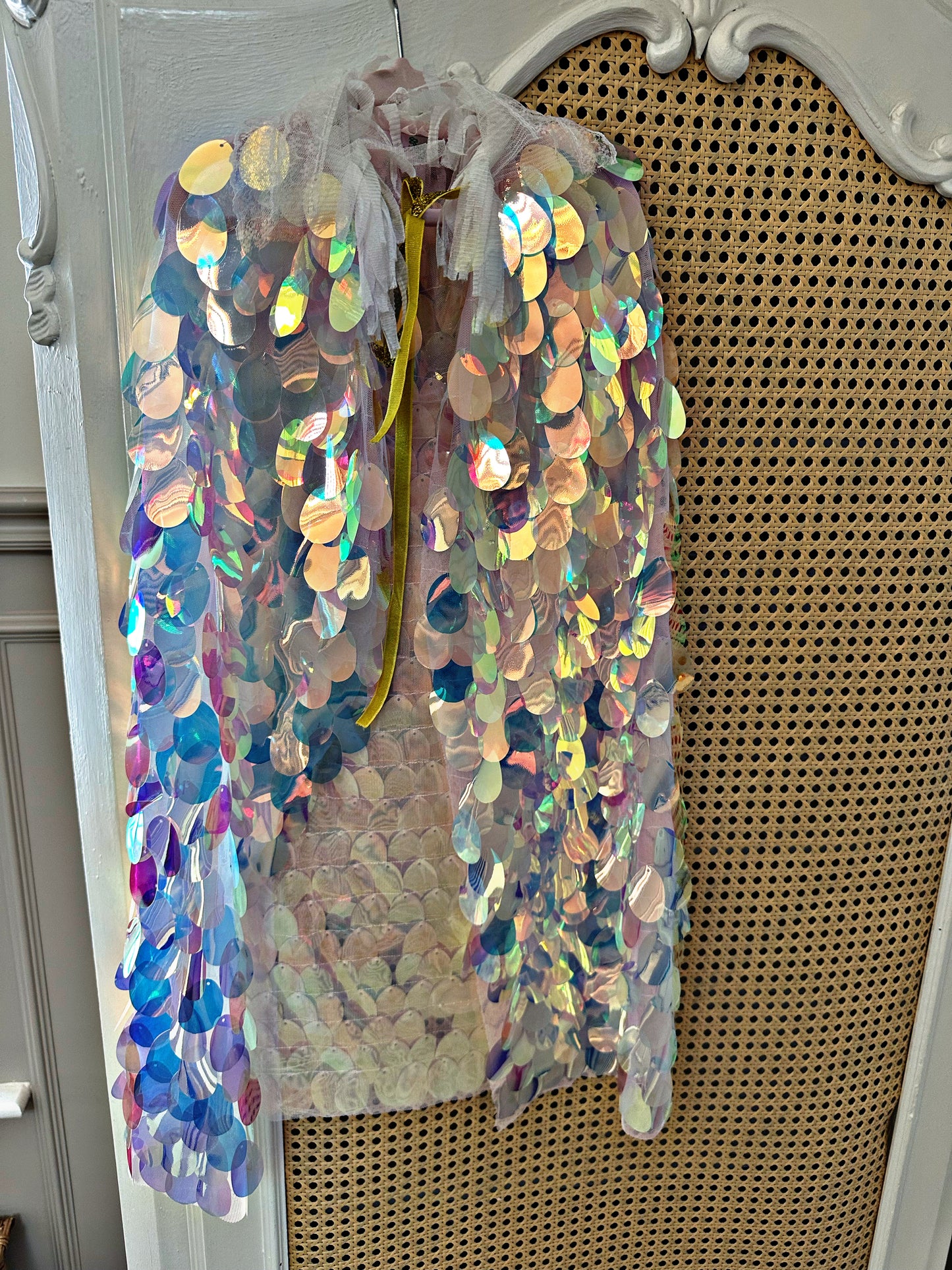 Sequin Shimmer Cape