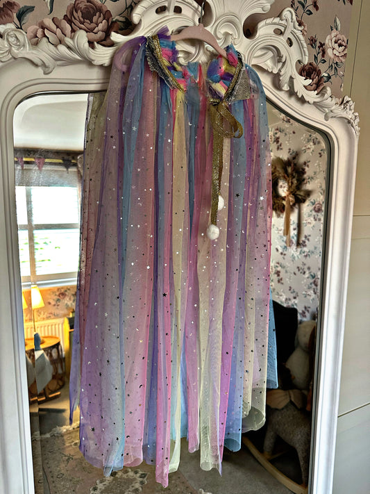 Rainbow Fairy Cape- coming back soon