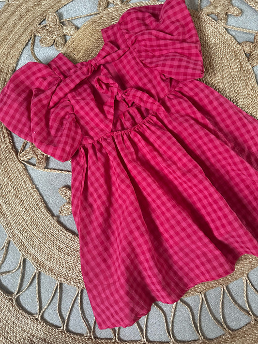 Poppy Bow Back Dress