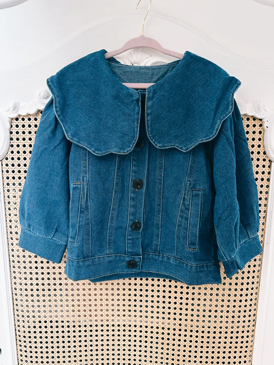 Coco Denim Collared Jacket